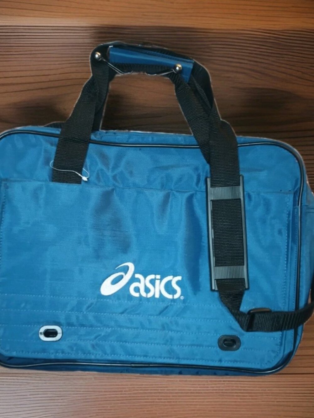 ASICS Gear Bag Duffle bag Wrestling Sport Training Gear Bag Blue Gym Bag NWOT